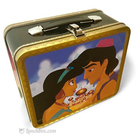 vintage metal aladdin lunch box|aladdin lunch box 90s.